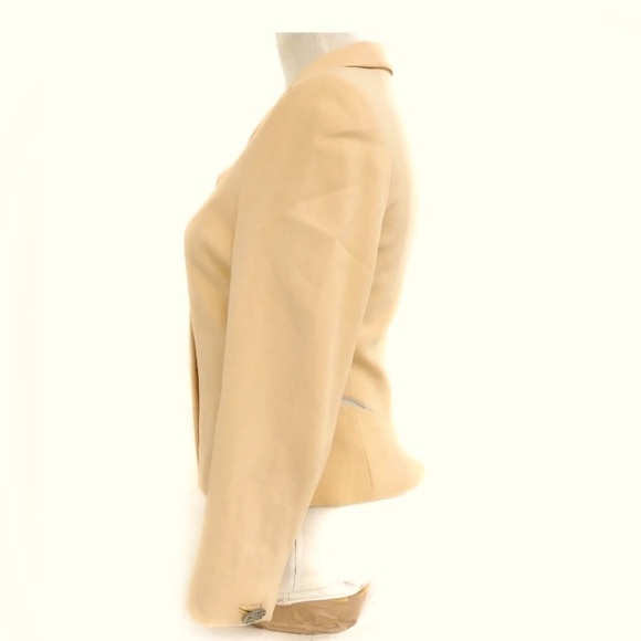 [Versace] Classic Vintage Yellow Blazer Embellished Buttons Women’s Sz 38 / US 2 - Picture 2 of 14